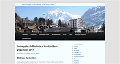 Desktop Screenshot of bern-immo.ch